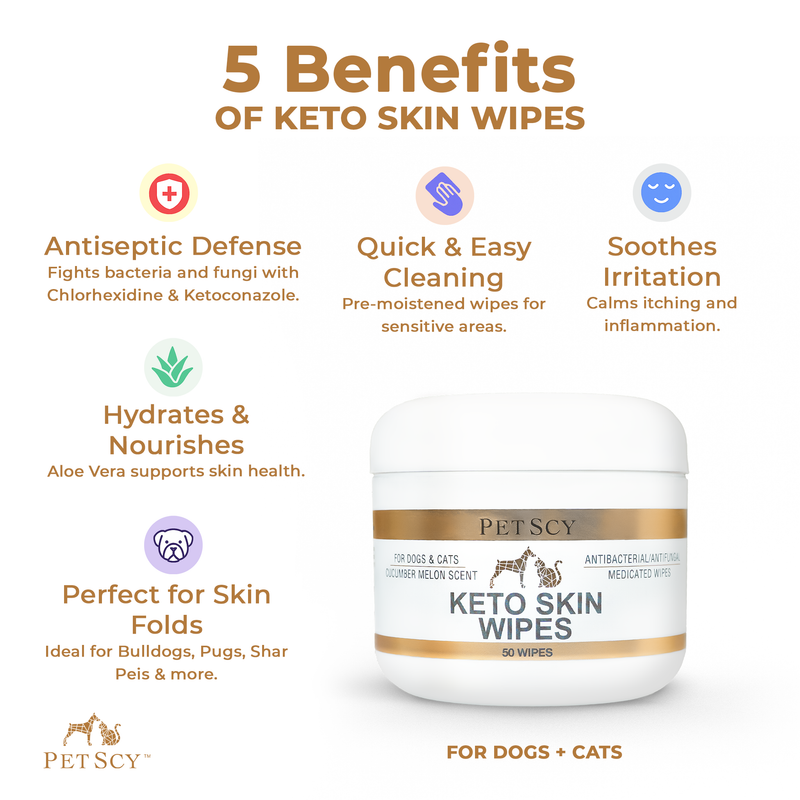 Keto Skin Travel Wipes